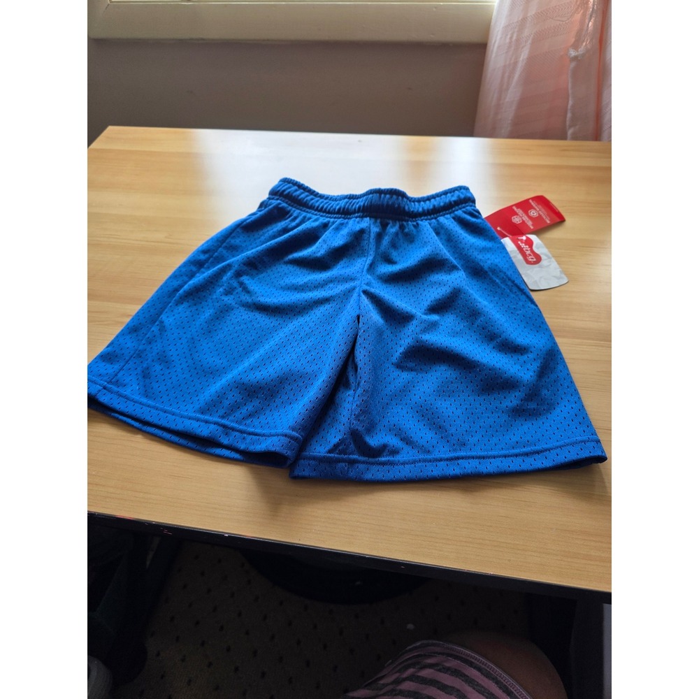 BCG Boys Training Mesh Shorts True Blue Size S 8 Athletic Gym Moisture Wicking